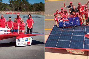 NIHON SUPERIOR participates in the 2013 Bridgestone World Solar Challenge