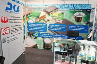 DKL Metals exhibits at UK exhibition  Actively promoting SN100CV