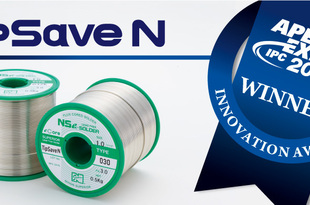 NIHON SUPERIOR receives IPC APEX Innovation Award for new TipSave N flux-cored solder wire